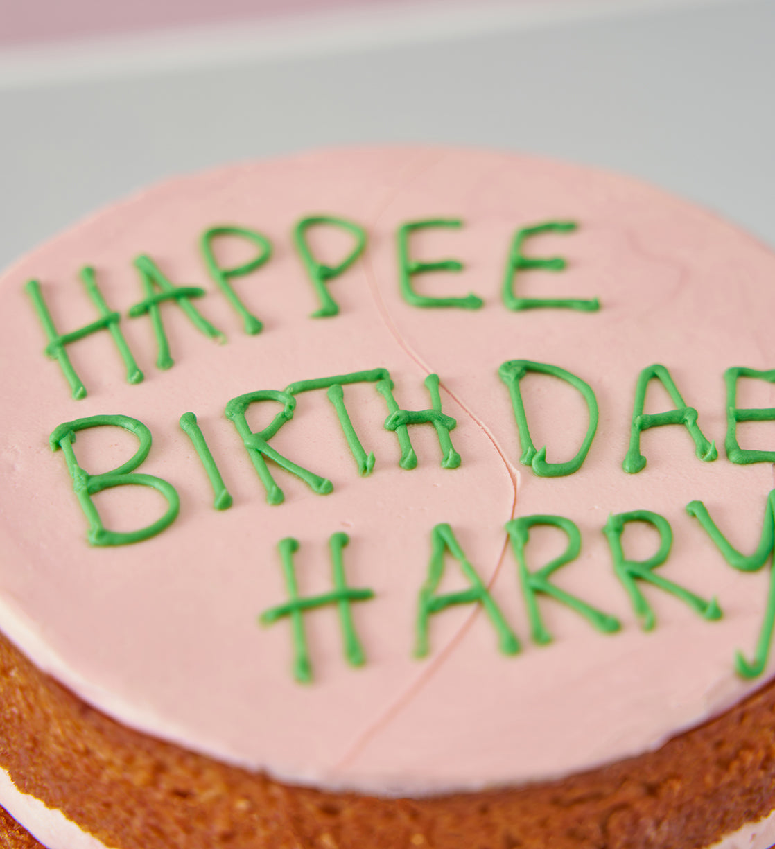 Happee Birthdae Harry Nationwide Cake