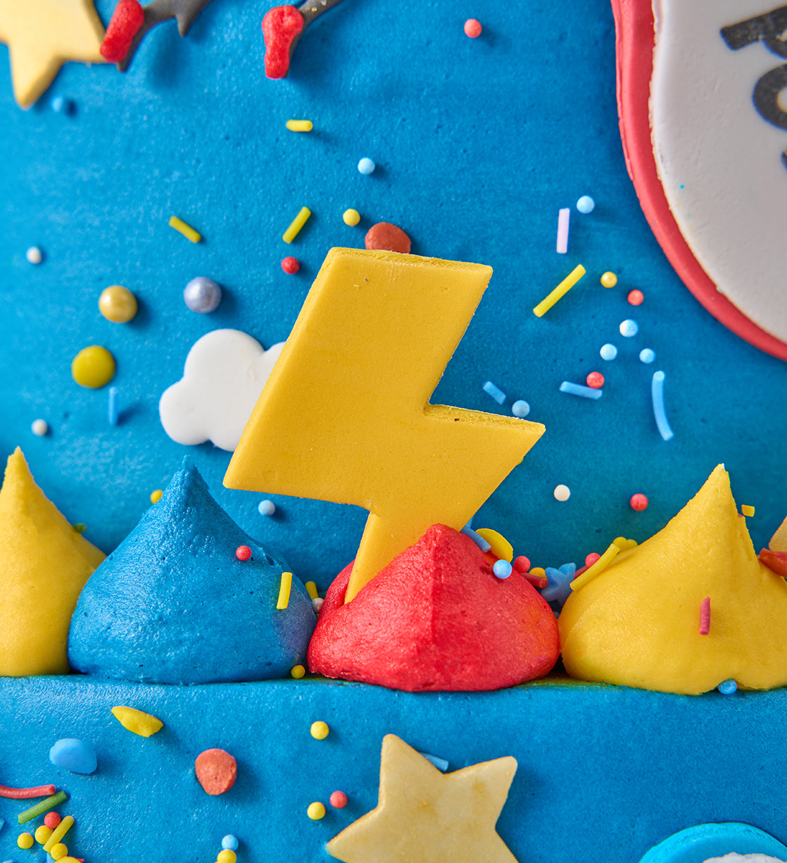 Superhero Two Tier Cake