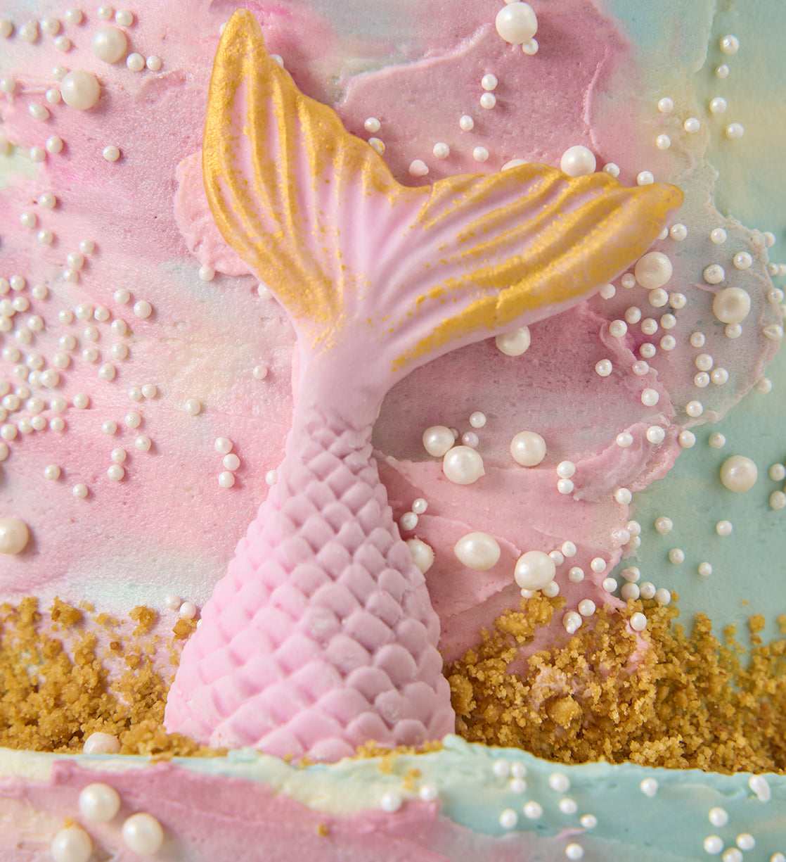 Mermaid Two Tier Cake