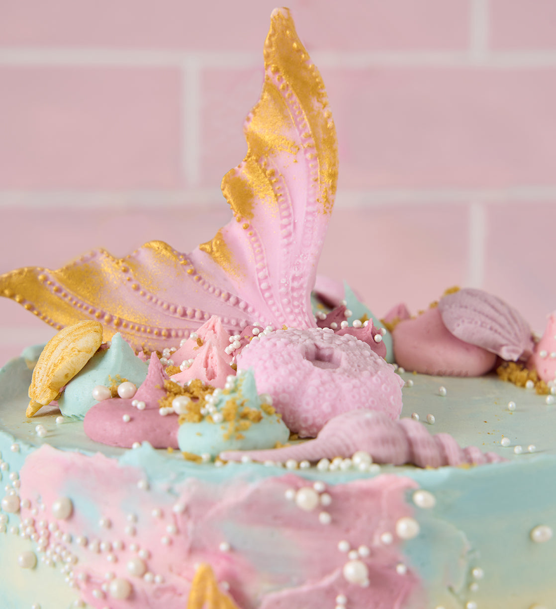 Mermaid Two Tier Cake