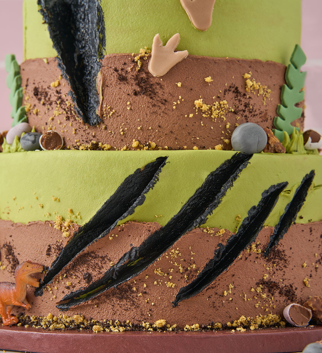Dinosaur Two Tier Cake