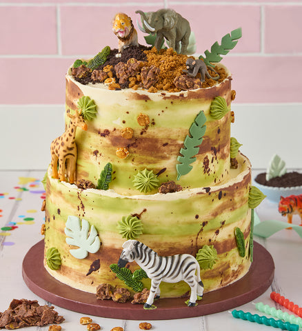 Safari Two Tier Cake