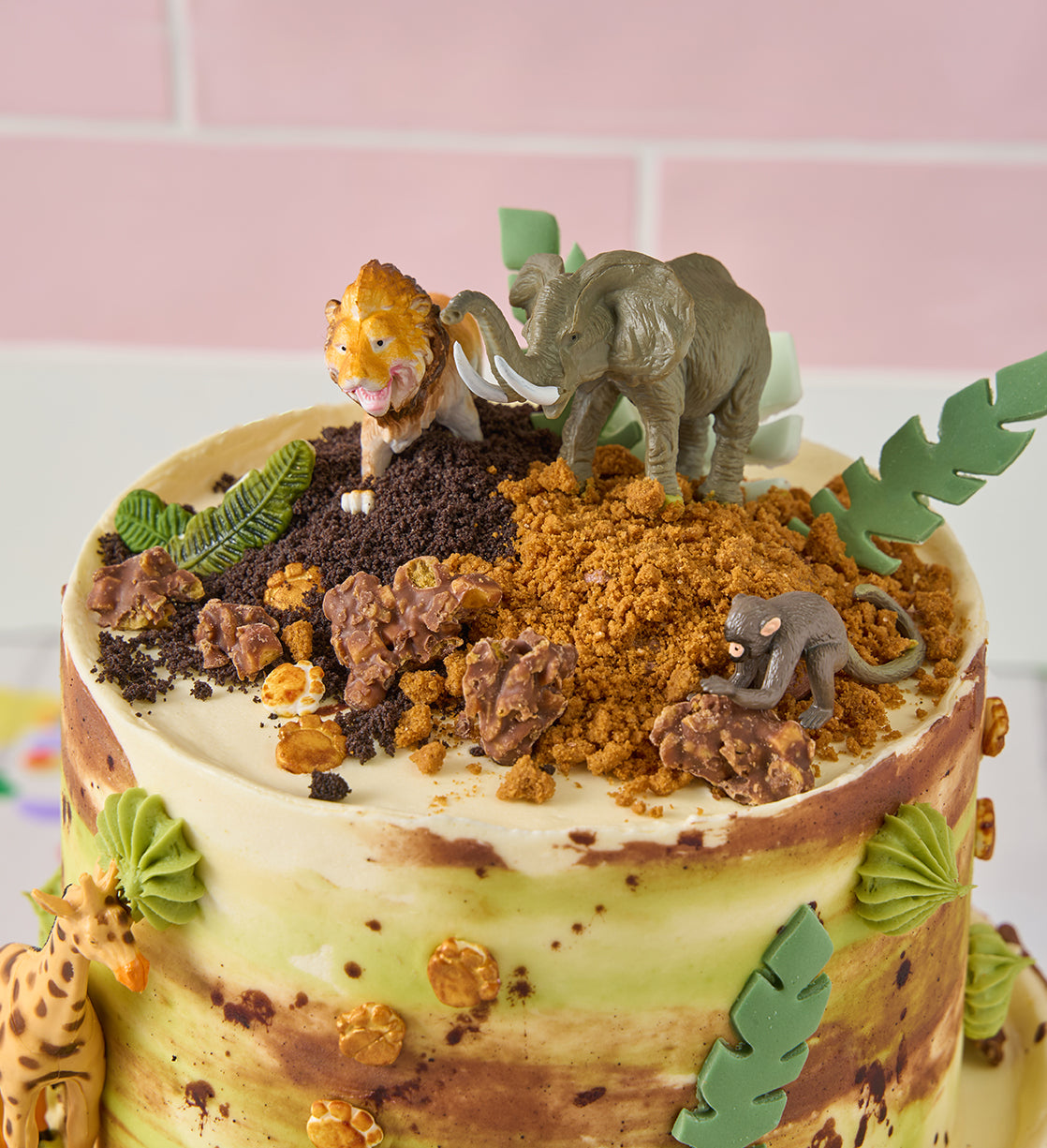 Safari Two Tier Cake