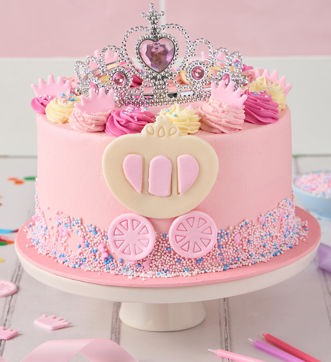 Pink Princess Cake