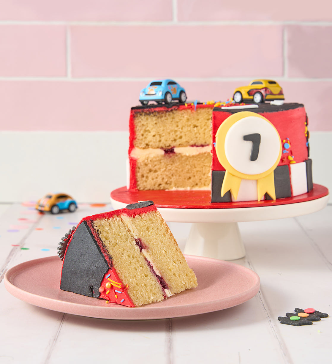 Racing Car Cake