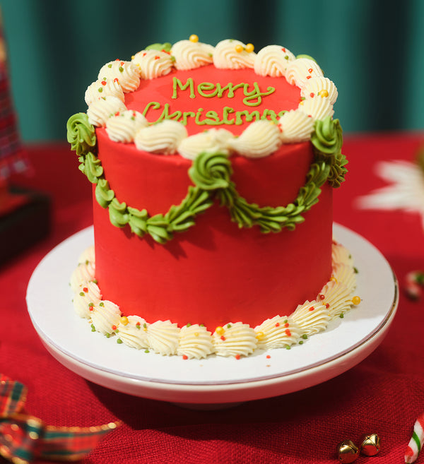Christmas Vintage Cake
