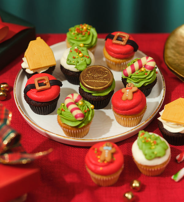 Christmas Mini Cupcake Box