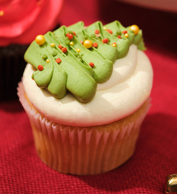 Christmas Cupcake Box