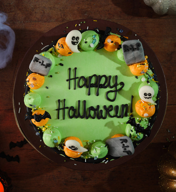 Haunting Halloween Cake