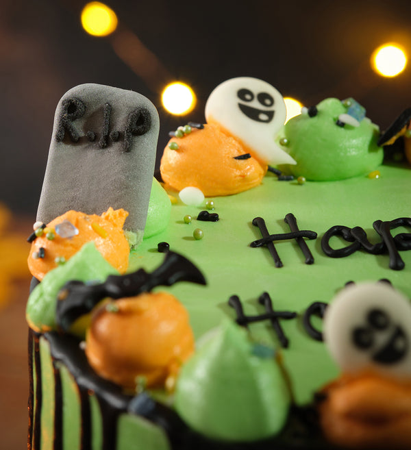 Haunting Halloween Cake