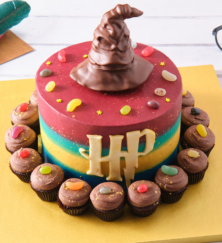 Harry Potter Sorting Hat Carousel Cake