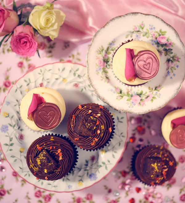 Chocolate Velvet Cupcake Box