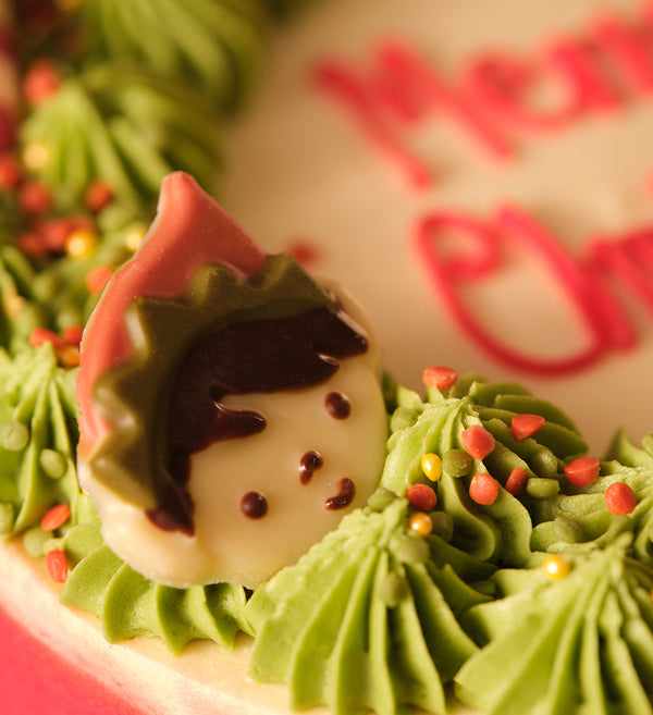 Christmas Wreath Cake