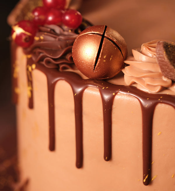 Christmas Chocolate Orange Cake