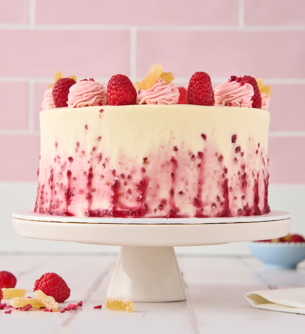 Lemon and Raspberry Cake