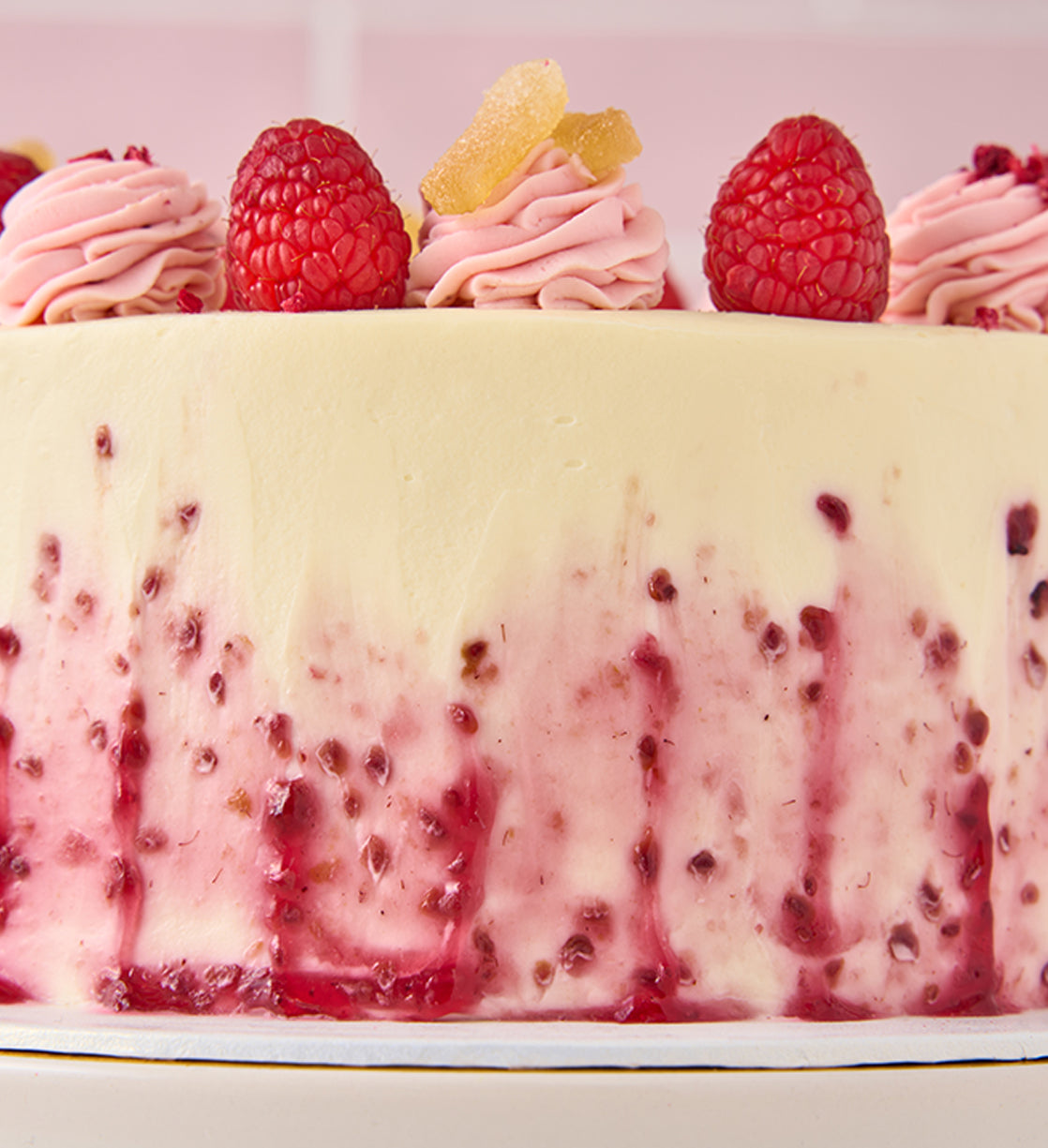 Lemon and Raspberry Cake