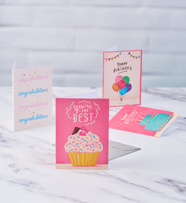 Cupcake Birthday Card