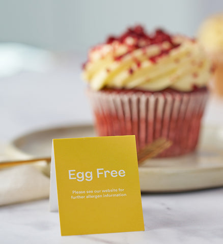 Egg Free Dietary Place Card