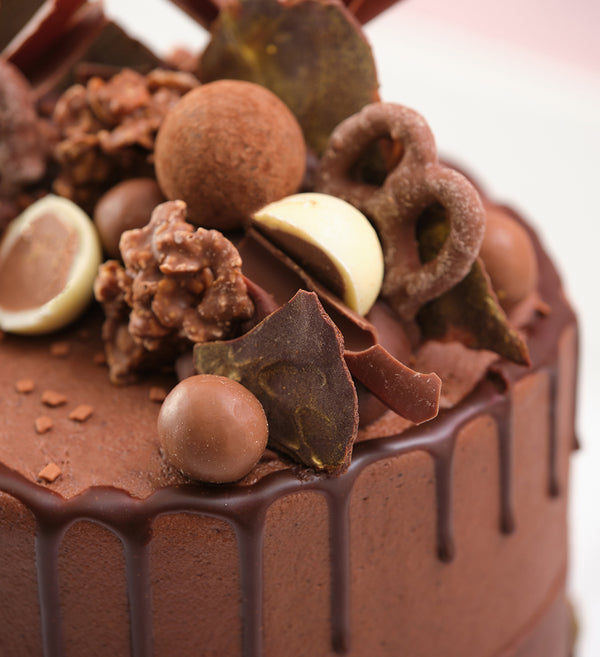 Chocolate Mini Two Tier Loaded Cake
