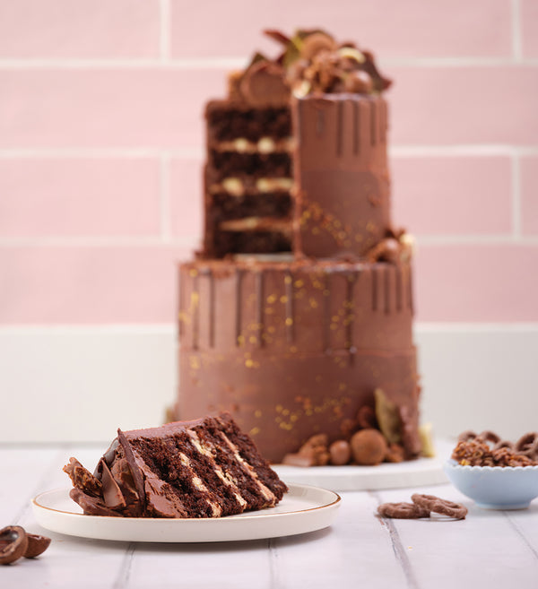 Chocolate Mini Two Tier Loaded Cake