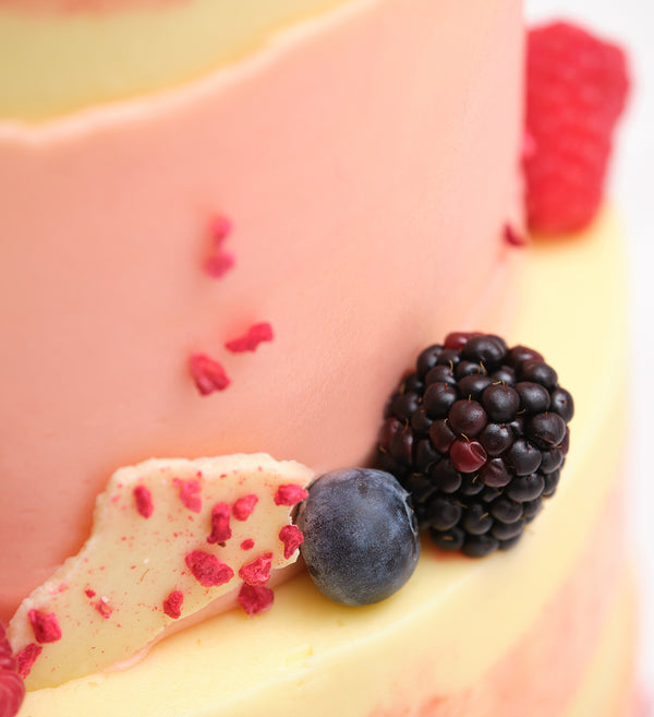 Tutti Frutti Mini Two Tier Loaded Cake