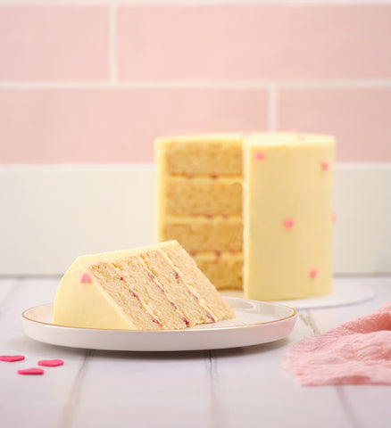Hearts Doodle Cake