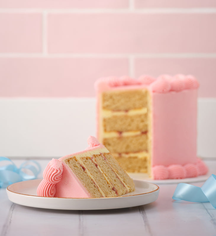 Pink Ribbons and Ruffles Cake - 2nd image