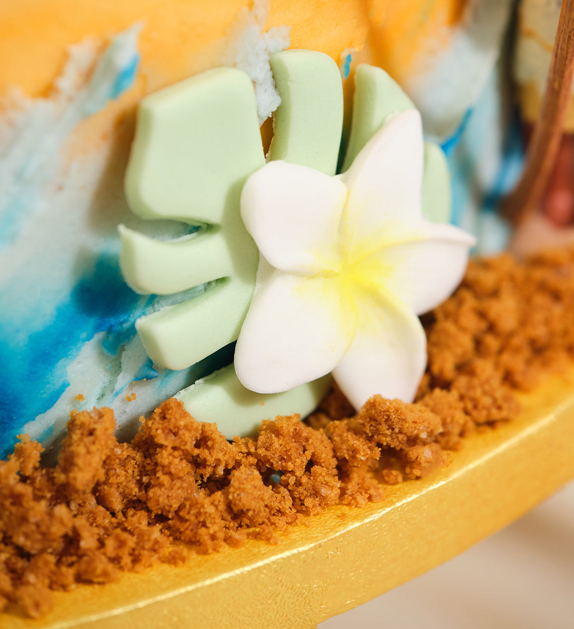 Disney Moana Themed Cake