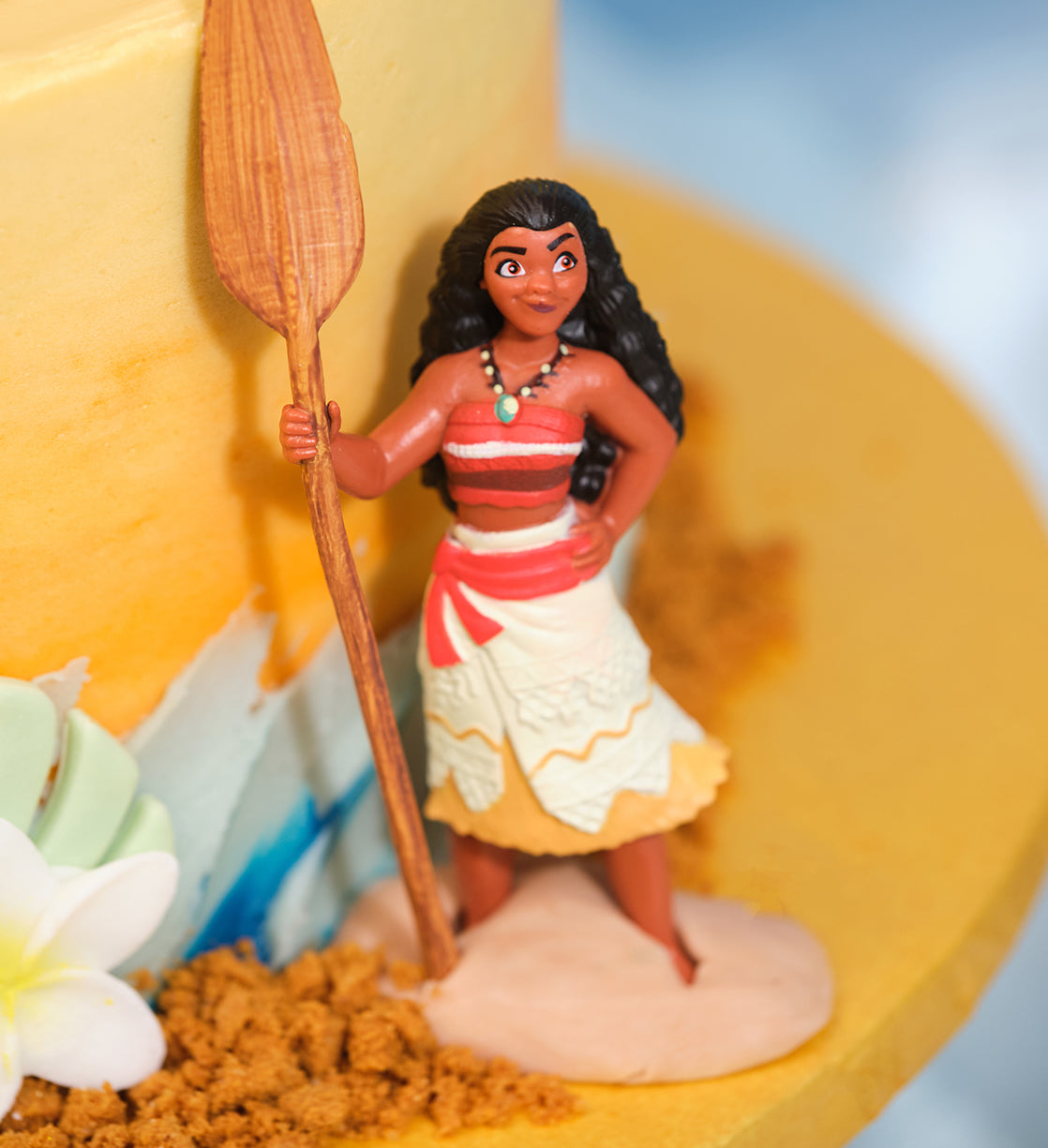 Disney Moana Themed Cake