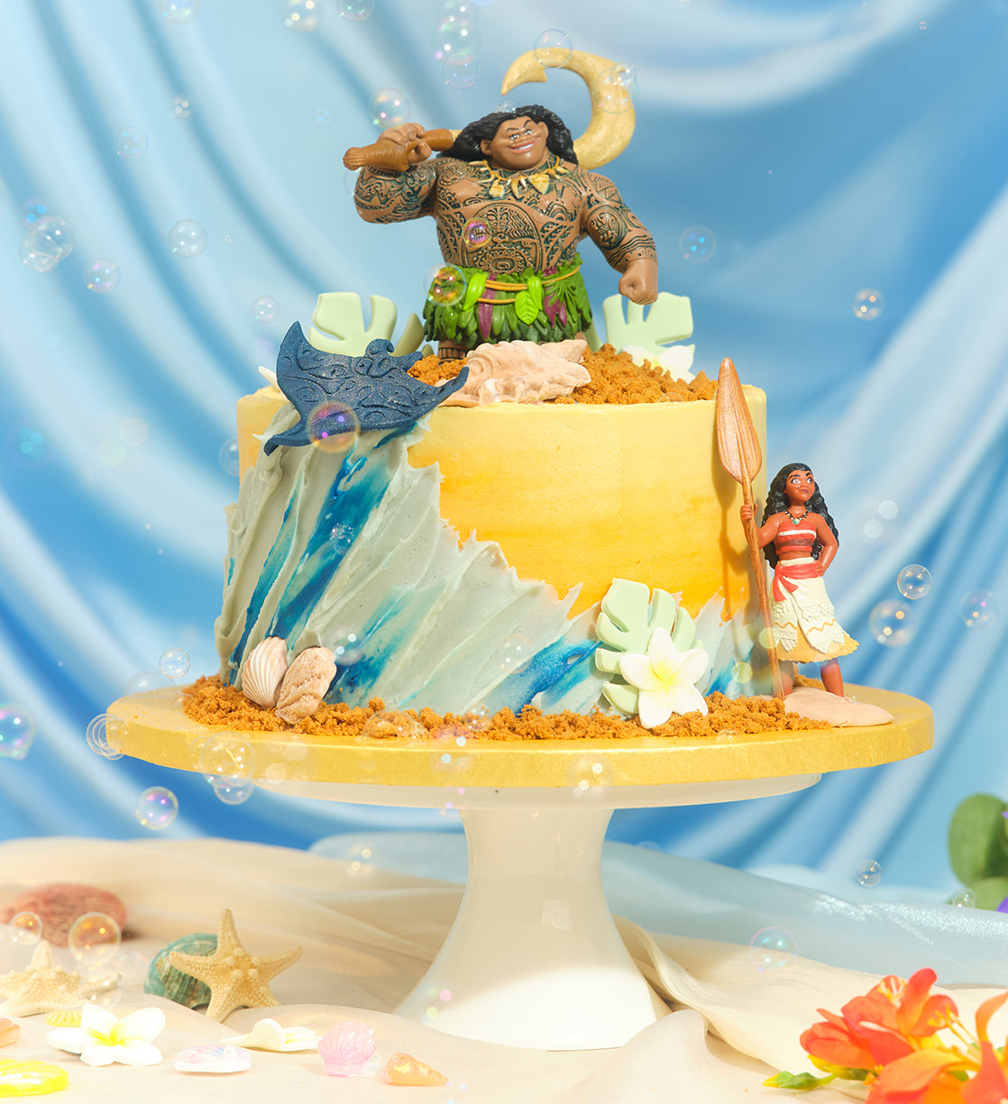 Disney Moana Themed Cake