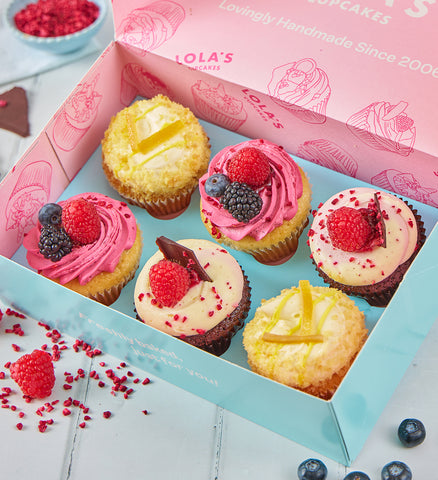 Fruit Cupcake Box
