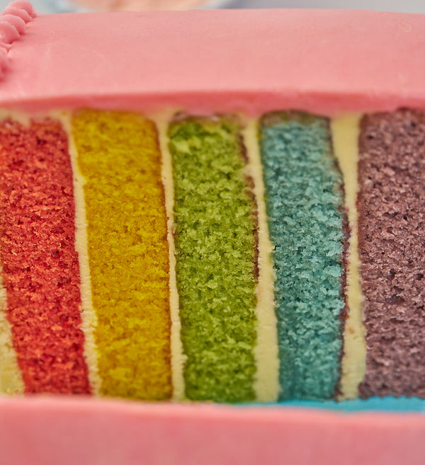 Over the Rainbow Cake