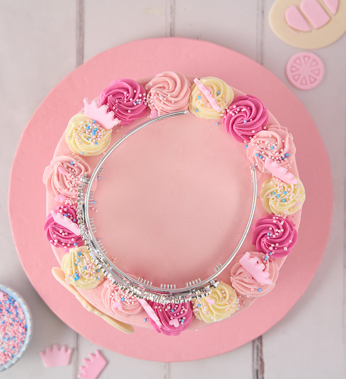 Pink Princess Tall Cake