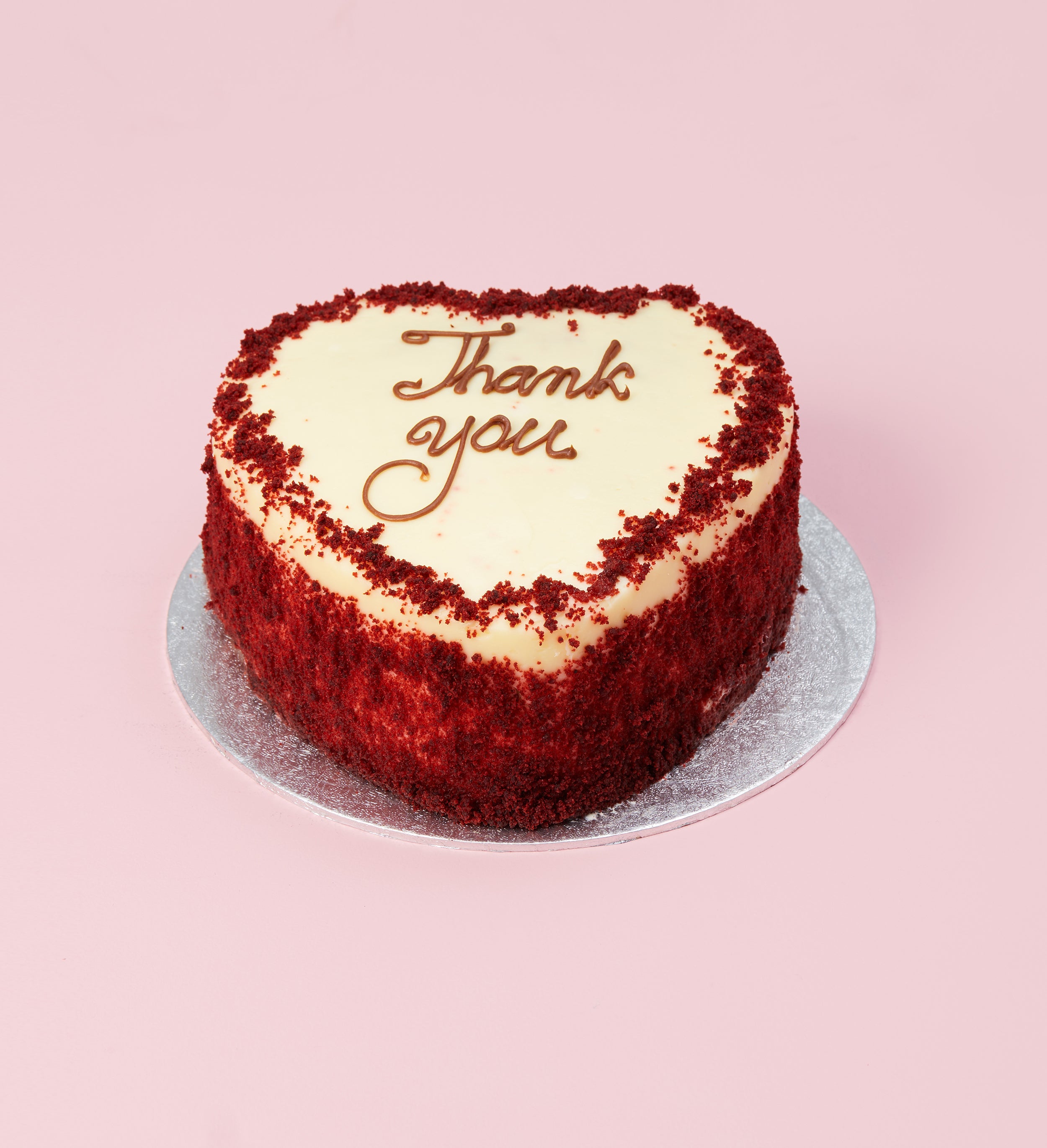Red Velvet Heart Cake