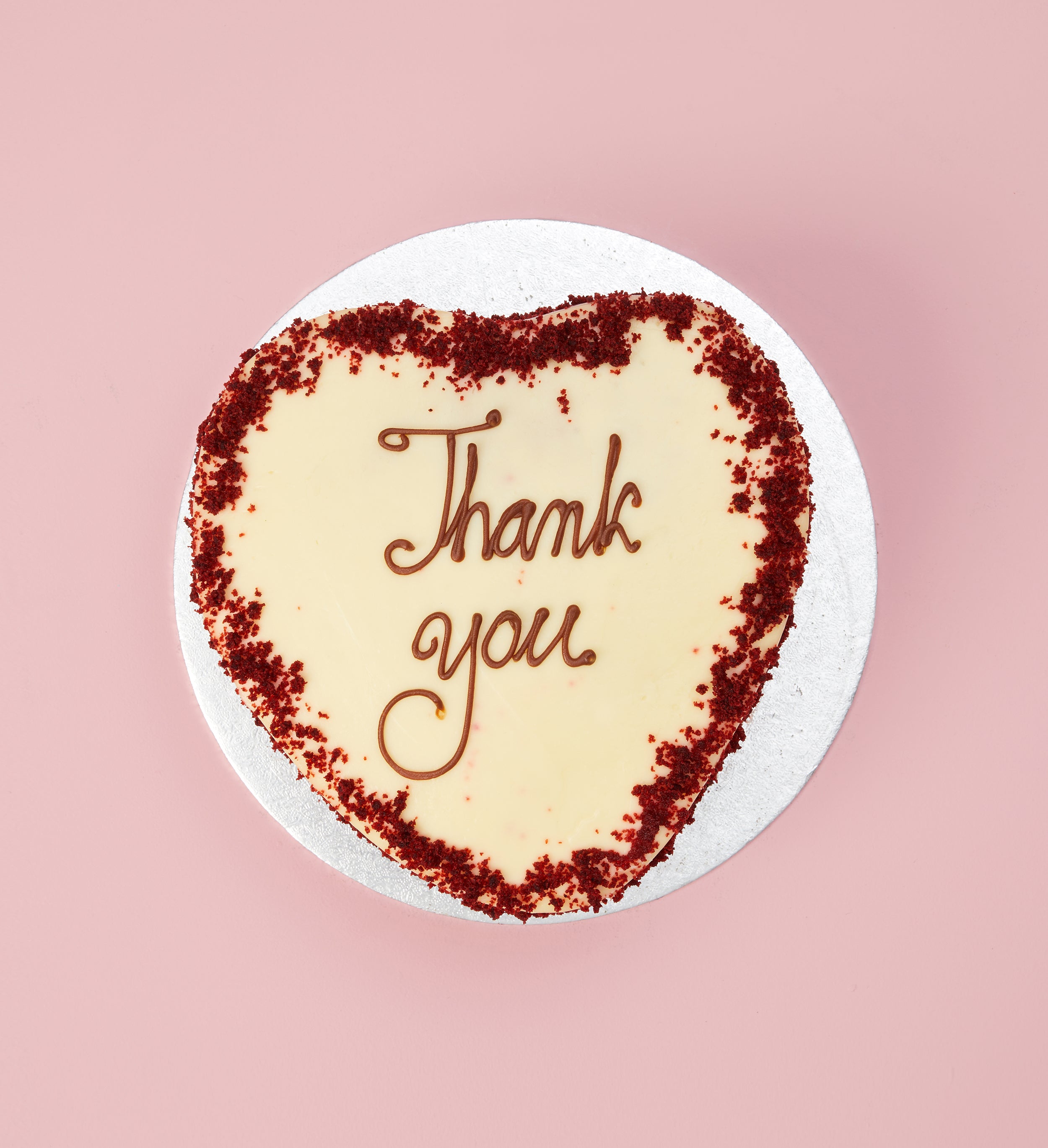 Red Velvet Heart Cake