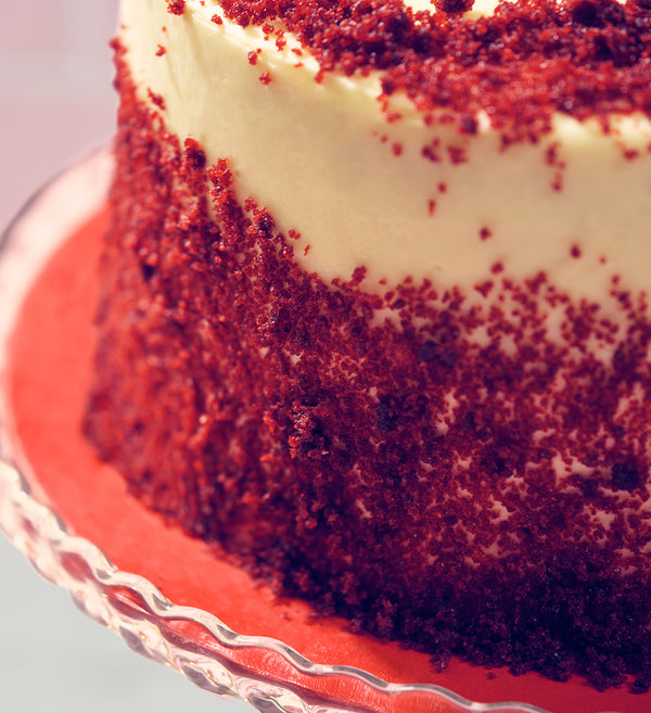 Valentines Red Velvet Heart Cake