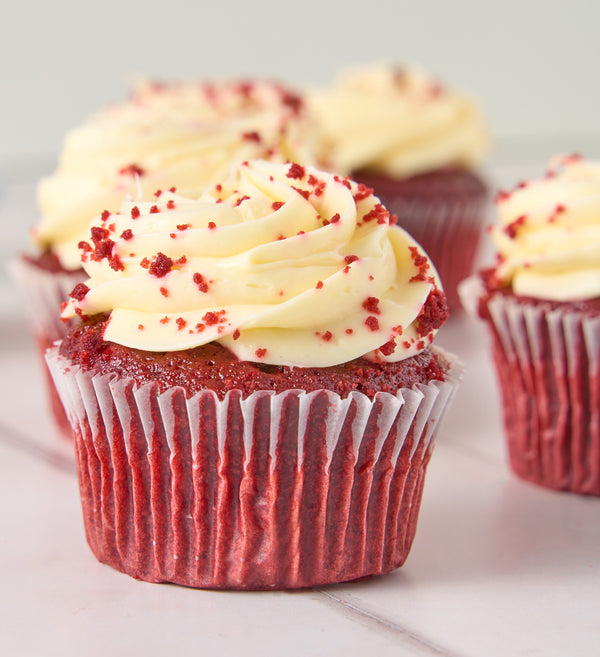 Red Velvet Cupcake Box