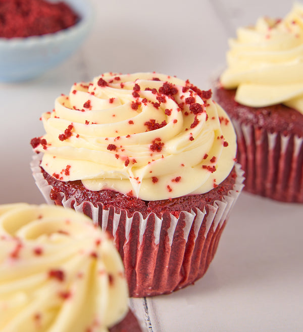 Red Velvet Cupcake Box