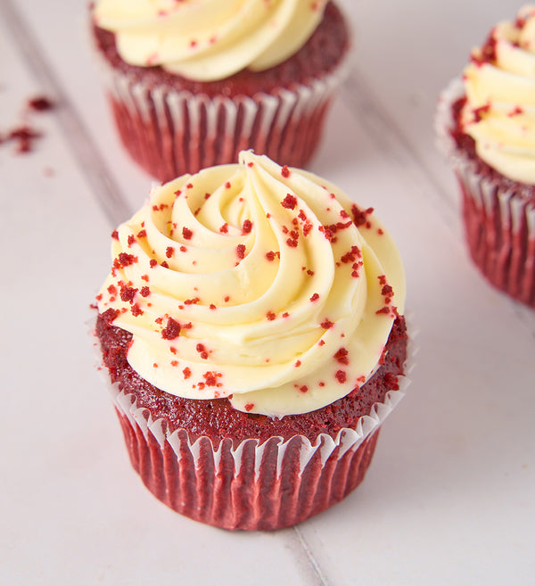 Red Velvet Cupcake Box