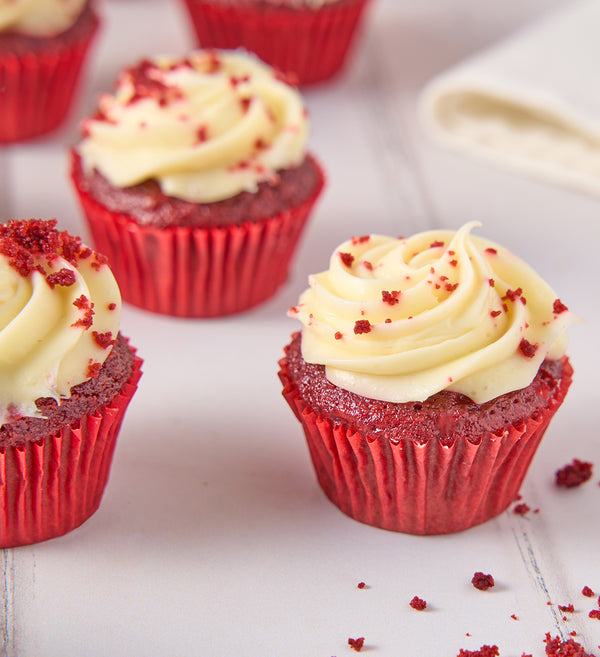 Red Velvet Mini Cupcake Box