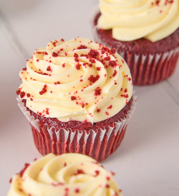 Red Velvet Cupcake Box