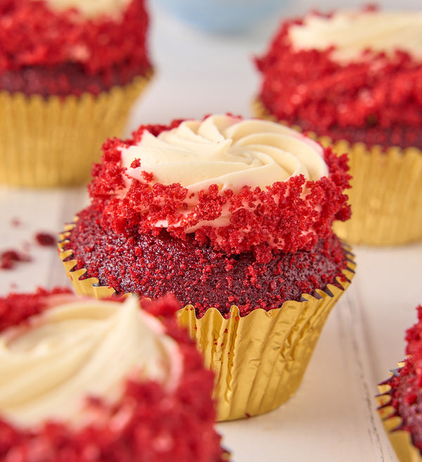 Vegan Red Velvet Cupcake Box