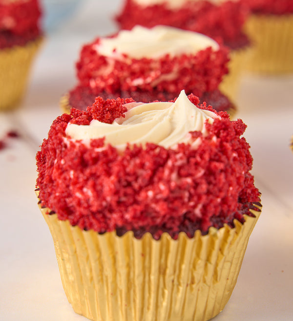 Vegan Red Velvet Cupcake Box