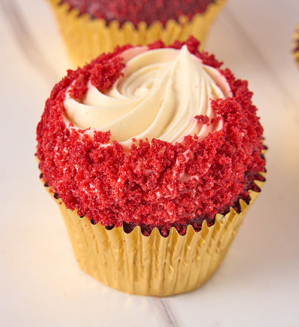 Vegan Red Velvet Cupcake Box