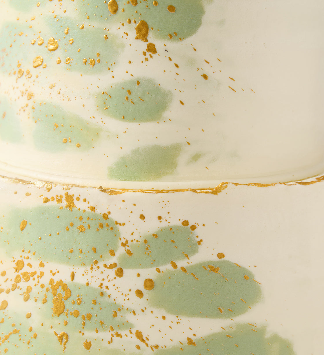 Pastel Macaron Sage Cake