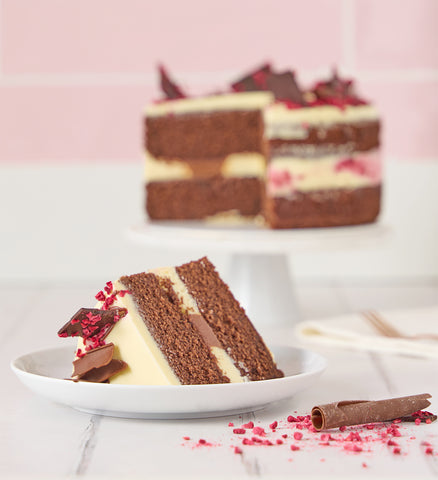 Chocolate and Raspberry Nationwide Cake