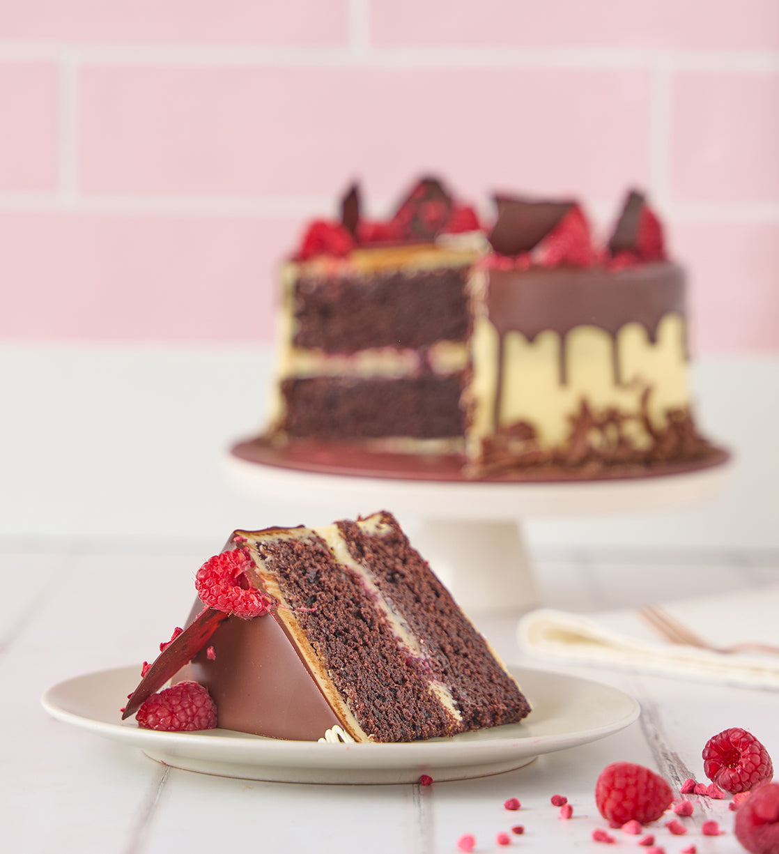 Chocolate and Raspberry Cake