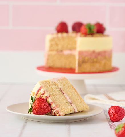 Strawberries and Cream Cake