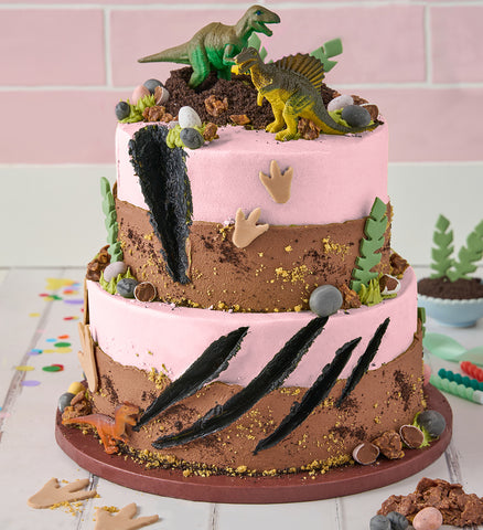 Dinosaur Two Tier Cake
