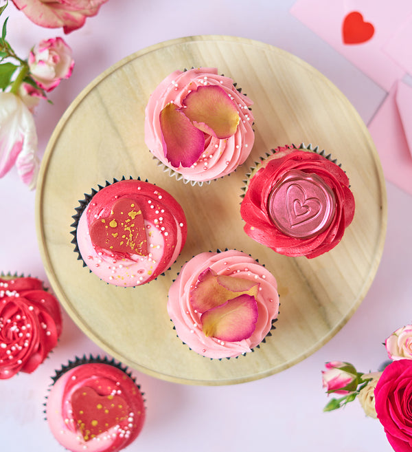 Valentines Vegan and Gluten Free Cupcake Box